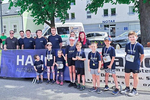 HAHN Automation Group Austria Starters at the Market Run in Kremsmünster